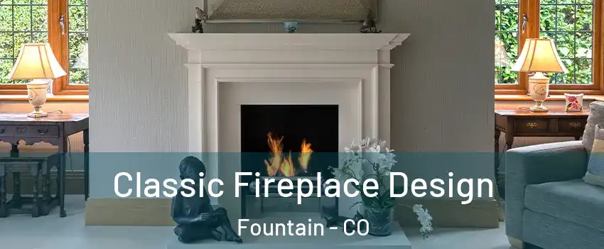  Classic Fireplace Design Fountain - CO