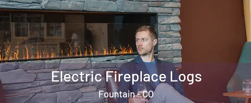  Electric Fireplace Logs Fountain - CO