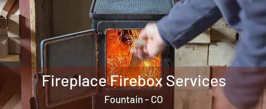  Fireplace Firebox Services Fountain - CO