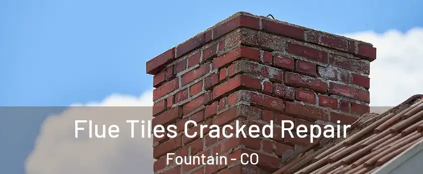  Flue Tiles Cracked Repair Fountain - CO