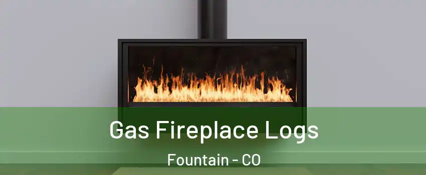 Gas Fireplace Logs Fountain - CO