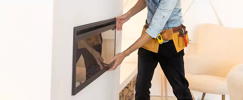 Metal Fireplace Installation in Fountain, Colorado