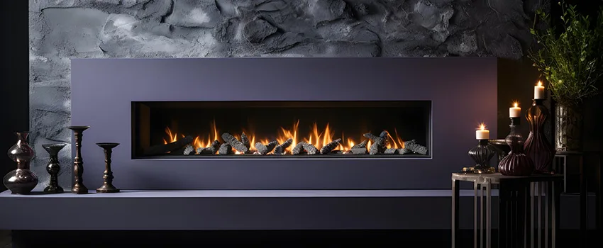 Ember Bed for Ventless Gas Fireplace in Fountain, CO