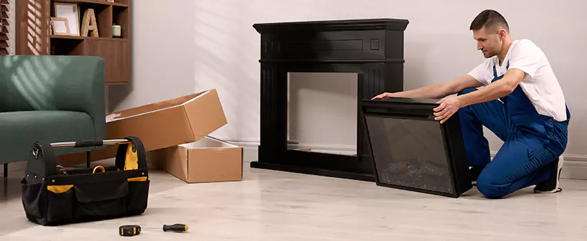Old Rusted Metal Fireplace Repair And Replacement in Fountain, CO